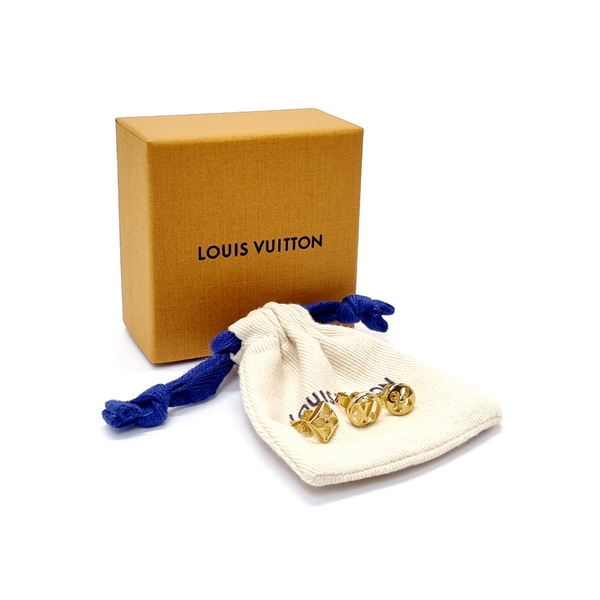 Louis Vuitton Crazy In Lock Earrings Three-ring Set Ghw