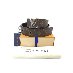 Louis Vuitton Belt Initiales Reversible Monogram Shw (Black)