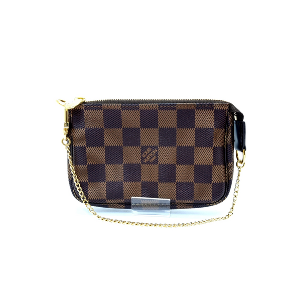 Louis Vuitton Mini Pochette Accessories Damier Ebene Ghw