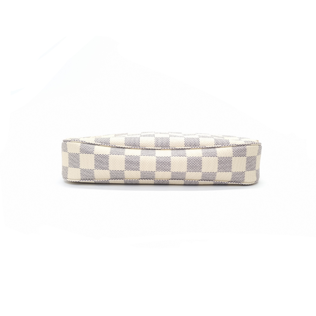 Louis Vuitton Pochette Accessories Ghw (Damier Azur)