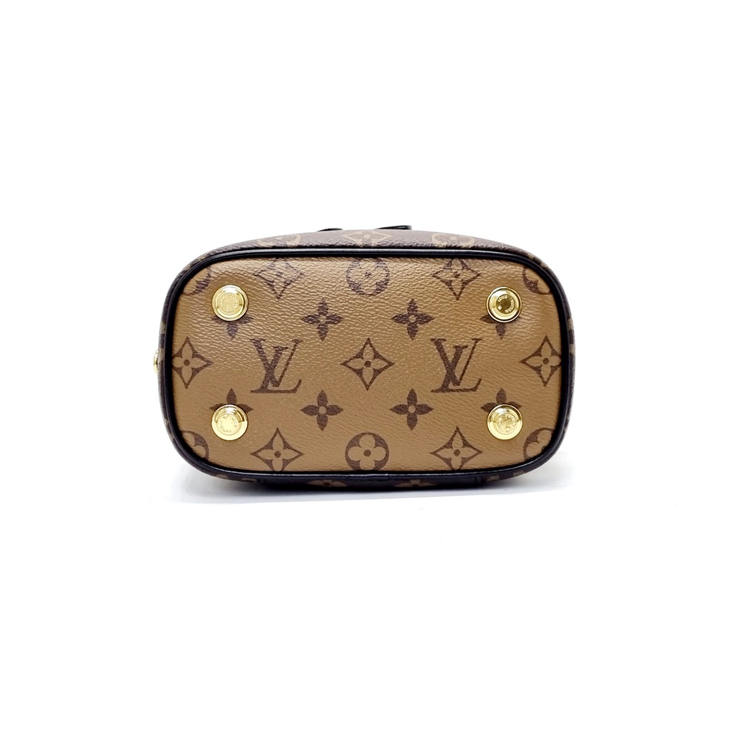 Louis Vuitton Dauphine Chain Wallet Monogram/Monogram Reverse GHW