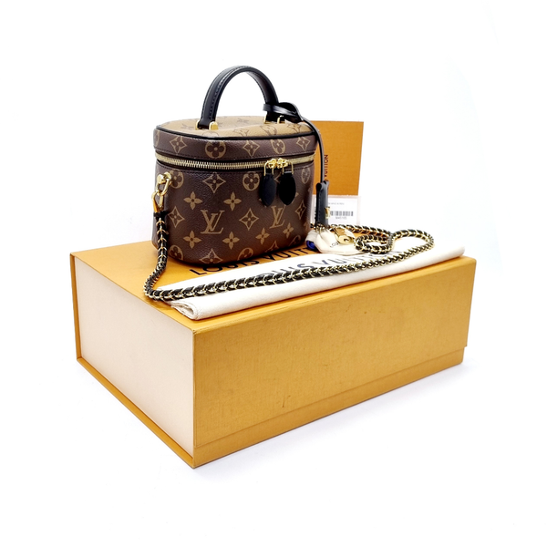 Louis Vuitton Vanity PM Monogram Reverse Ghw