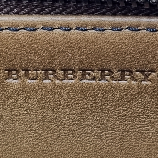 Burberry Peyton House Check Canvas Crossbody Shw (Brown)