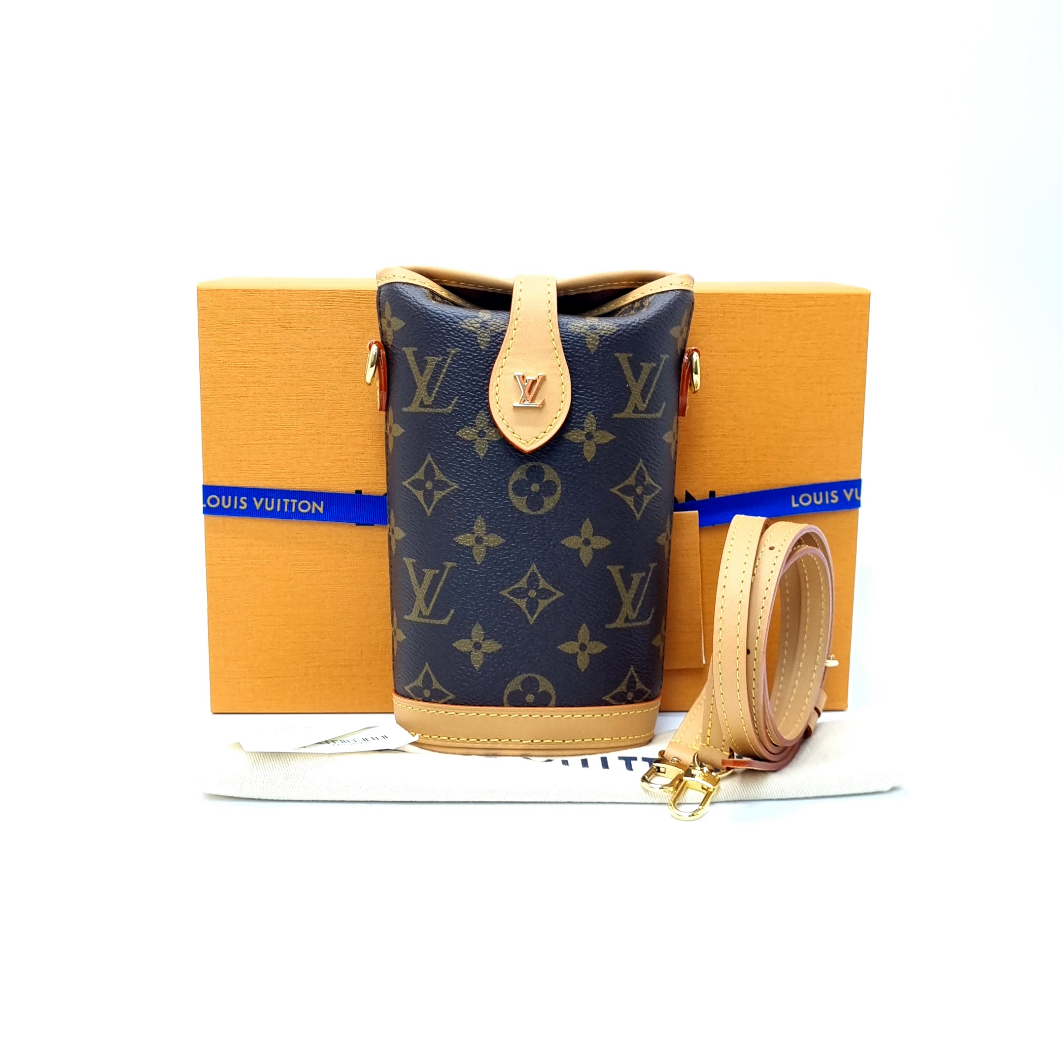 Louis Vuitton Fold Me Pouch Monogram Ghw