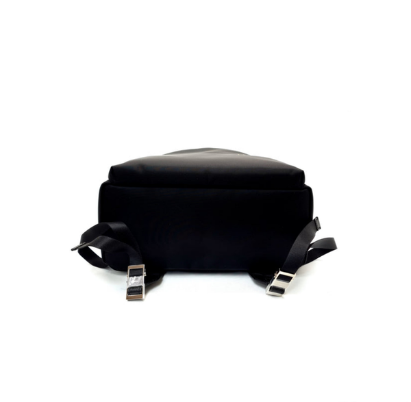 Fendi Backpack Bugs Nylon Leather Shw (Black)