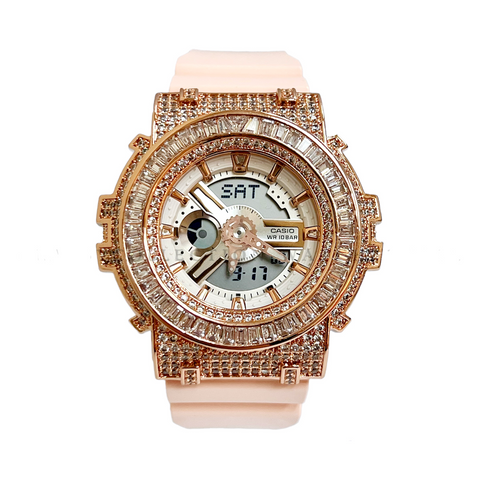 G-SHOCK Watch Casio Baby G Kaira Rose Gold Casing (Pink)