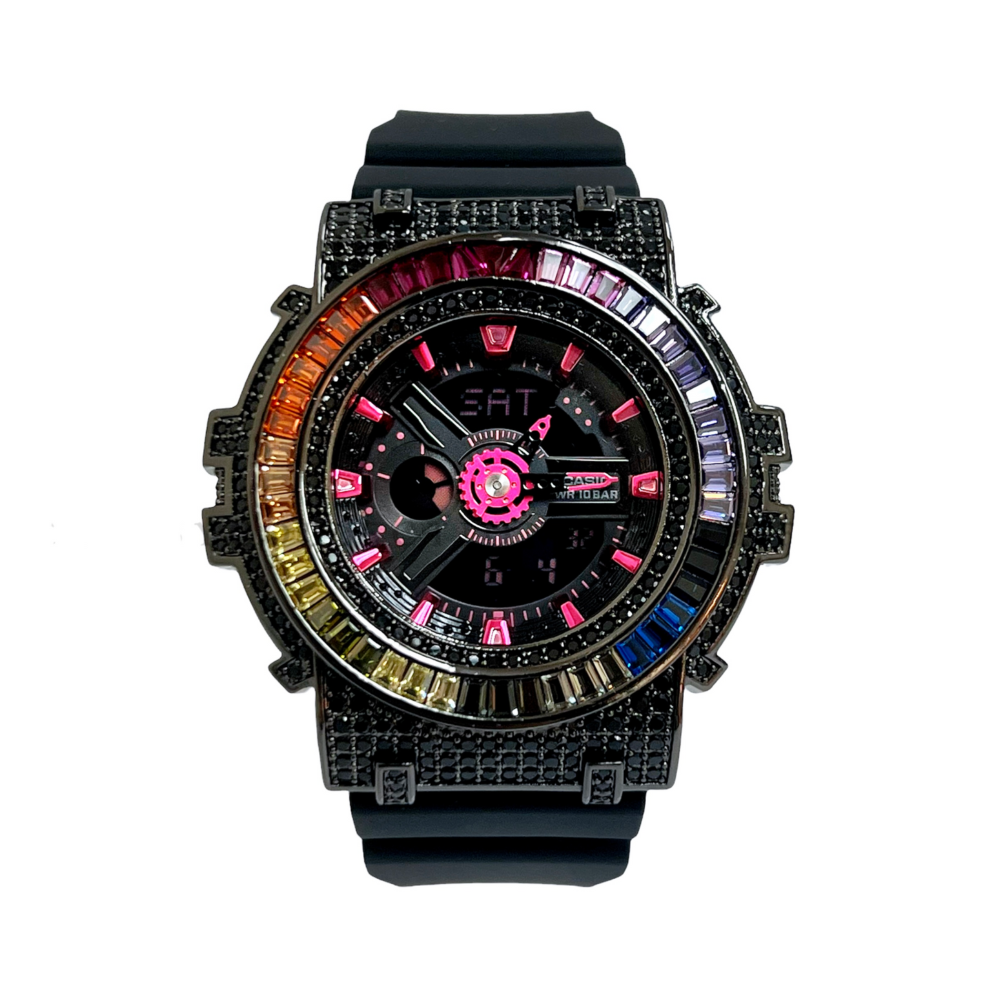 G-SHOCK Watch Casio Kaira Rainbow Black Casing