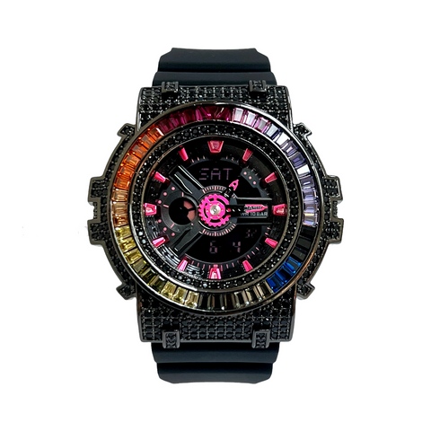 G-SHOCK Watch Casio Kaira Rainbow Black Casing