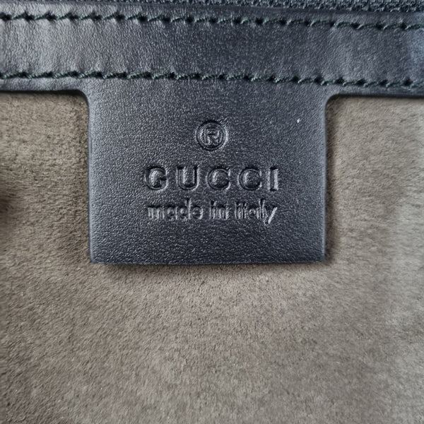 Gucci Backpack GG Supreme Eden Canvas Small Shw (Beige/Black)