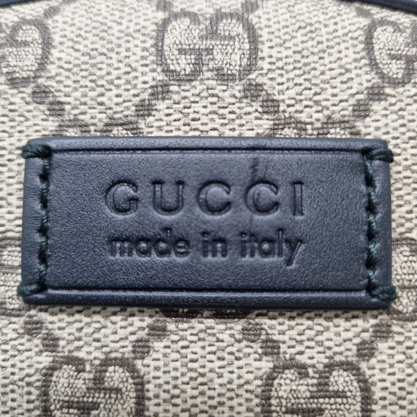 Gucci Backpack GG Supreme Eden Canvas Small Shw (Beige/Black)