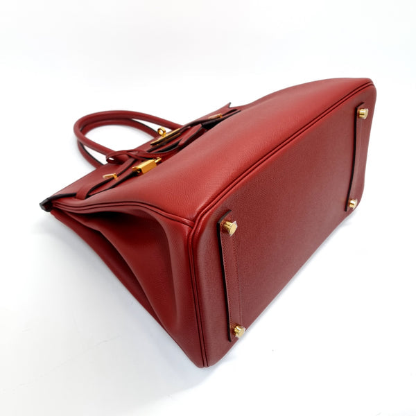 Hermes Birkin 35 Epsom Leather Ghw (Rouge Grenat)