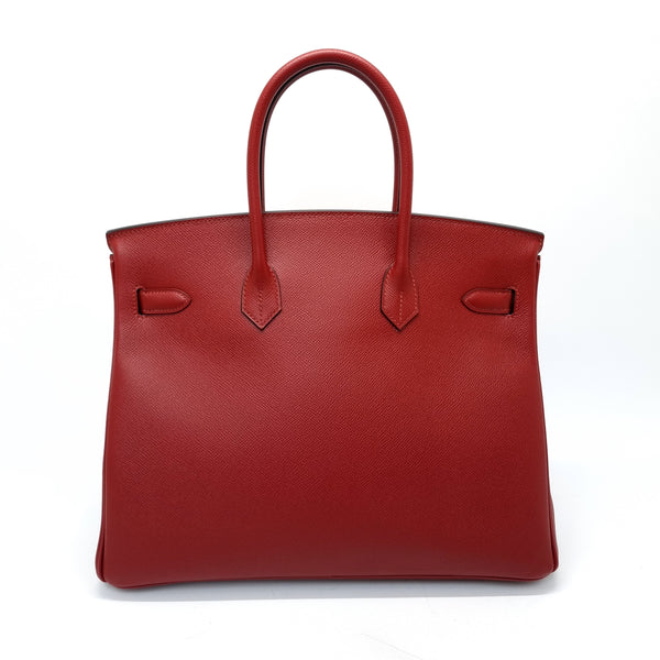 Hermes Birkin 35 Epsom Leather Ghw (Rouge Grenat)