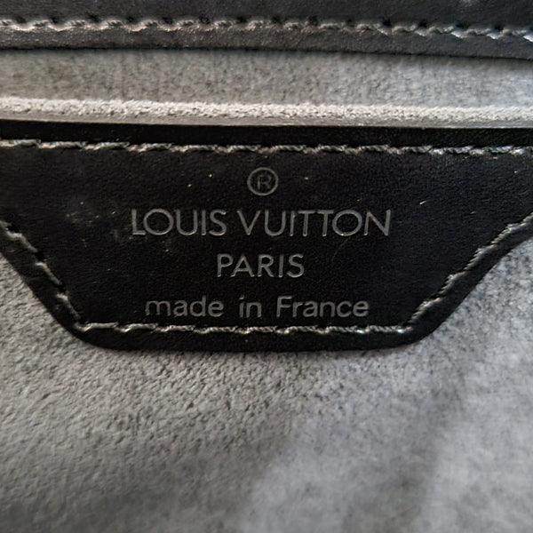 Louis Vuitton Soufflot Epi Leather With Trousse Case Ghw (Black)