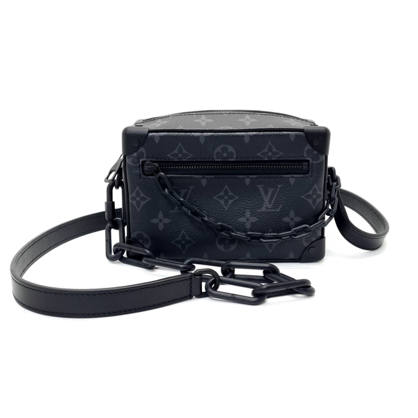Louis Vuitton Mini Soft Trunk Monogram Black in Cowhide Leather with  Black-tone - GB