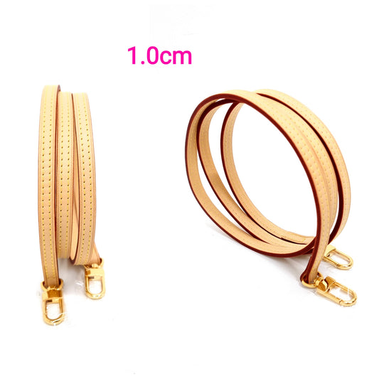 VLB Bag Strap Leather Adjustable Yellow Ghw