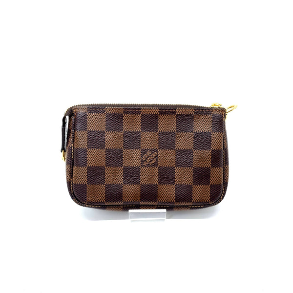 Louis Vuitton Mini Pochette Accessories Damier Ebene Ghw